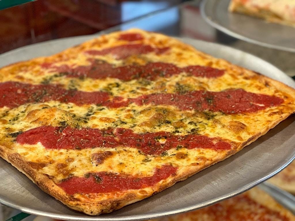 Chiaro Flatbread Grandma Pizza.